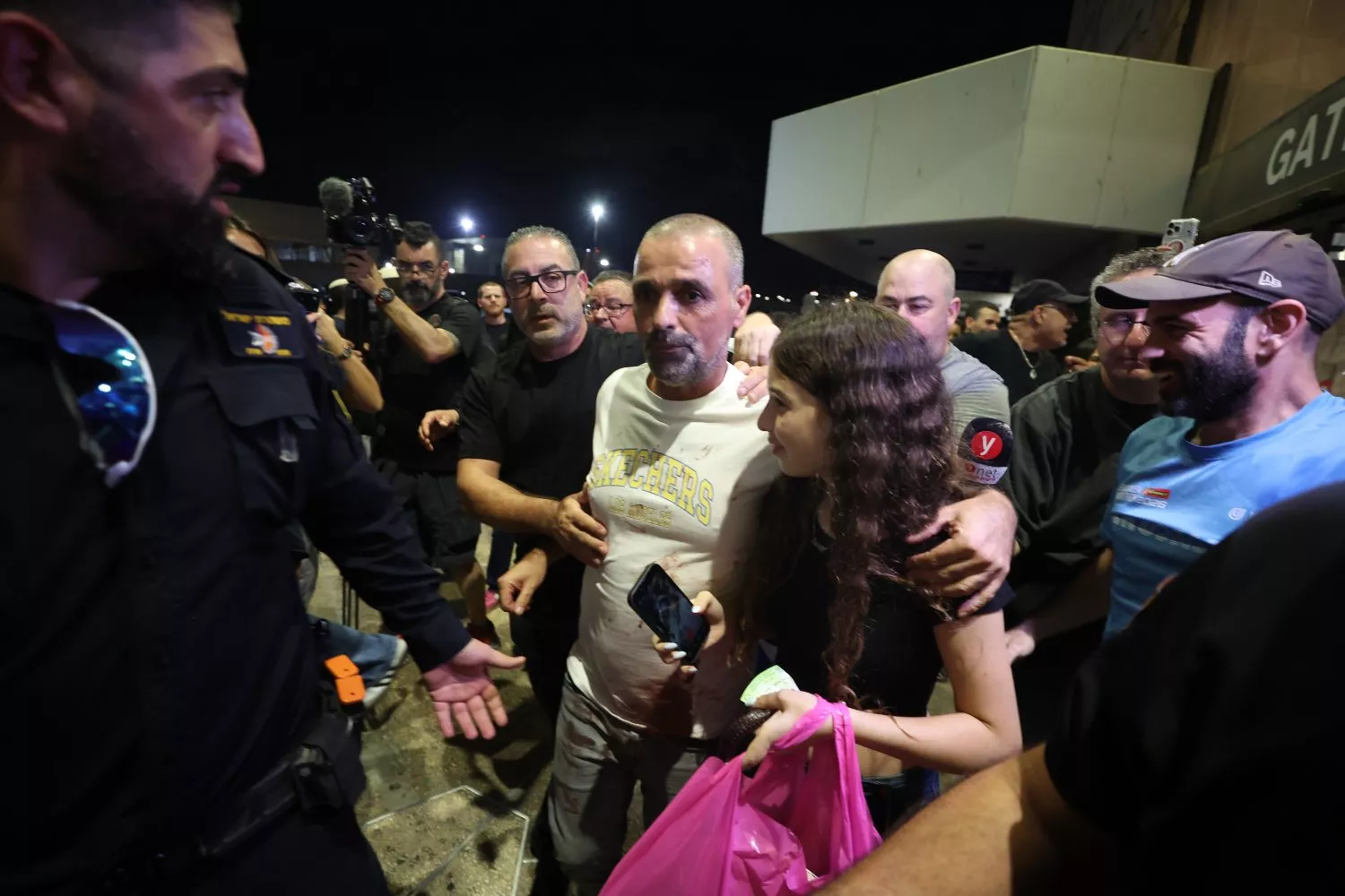 Yaniv Hayun, uno de los hombres que ayudaron a neutralizar al atacante en el avión de Flydubai / Jamal Awad - EP