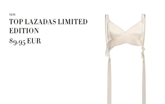 NEW TOP LAZADAS LIMITED EDITION/ ZARA NEW TOP LAZADAS LIMITED EDITION/ ZARA