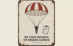¿Hace falta un ensayo clínico para saber que funcionan los paracaídas?