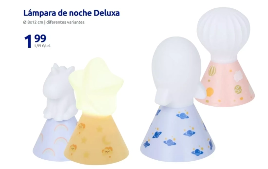 Lámpara de noche Deluxa/ ACTION Lámpara de noche Deluxa/ ACTION