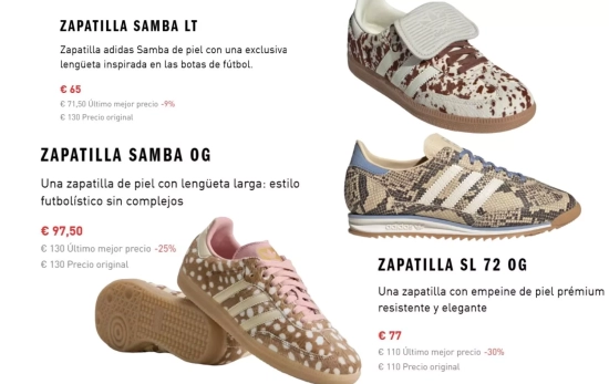 Zapatillas de Adidas rebajadas al 30%/ ADIDAS.ES Zapatillas de Adidas rebajadas al 30%/ ADIDAS.ES