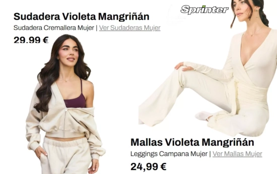 Colección Violeta Mangriñán/ SPRINTER Colección Violeta Mangriñán/ SPRINTER