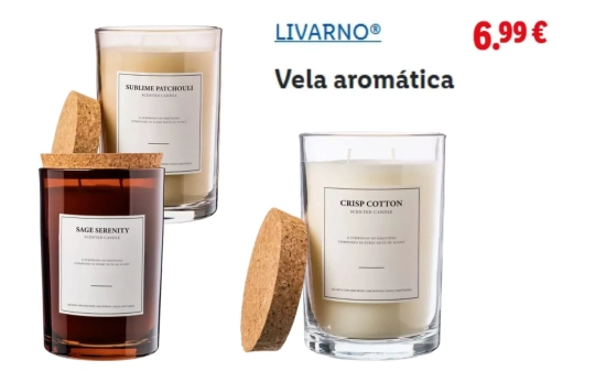 Vela aromática/ LIDL Vela aromática/ LIDL