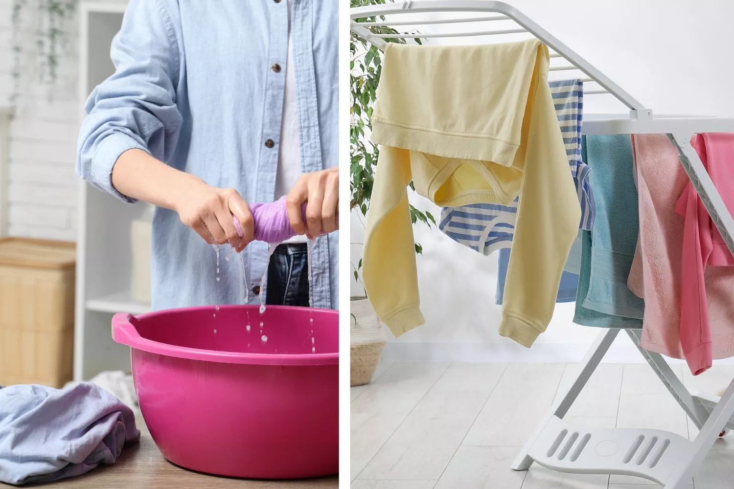 Este es el truco noruego para secar la ropa en tiempo récord los días de lluvia / Fotomontaje Consumidor Global