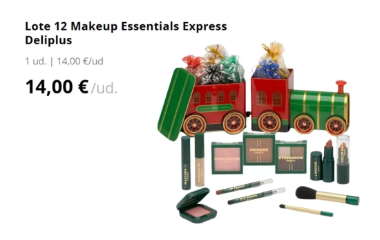 Lote 12 Makeup Essentials Express Deliplus/ MERCADONA