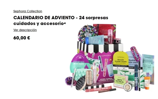 Sephora Collection CALENDARIO DE ADVIENTO/ Sephora
