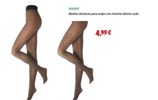 MEDIAS TÉRMICAS/ LIDL MEDIAS TÉRMICAS/ LIDL