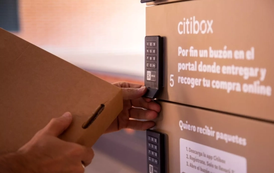 Entrega de un paquete / CITIBOX Entrega de un paquete / CITIBOX