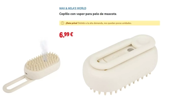 Cepillo mascotas/ LIDL Cepillo mascotas/ LIDL