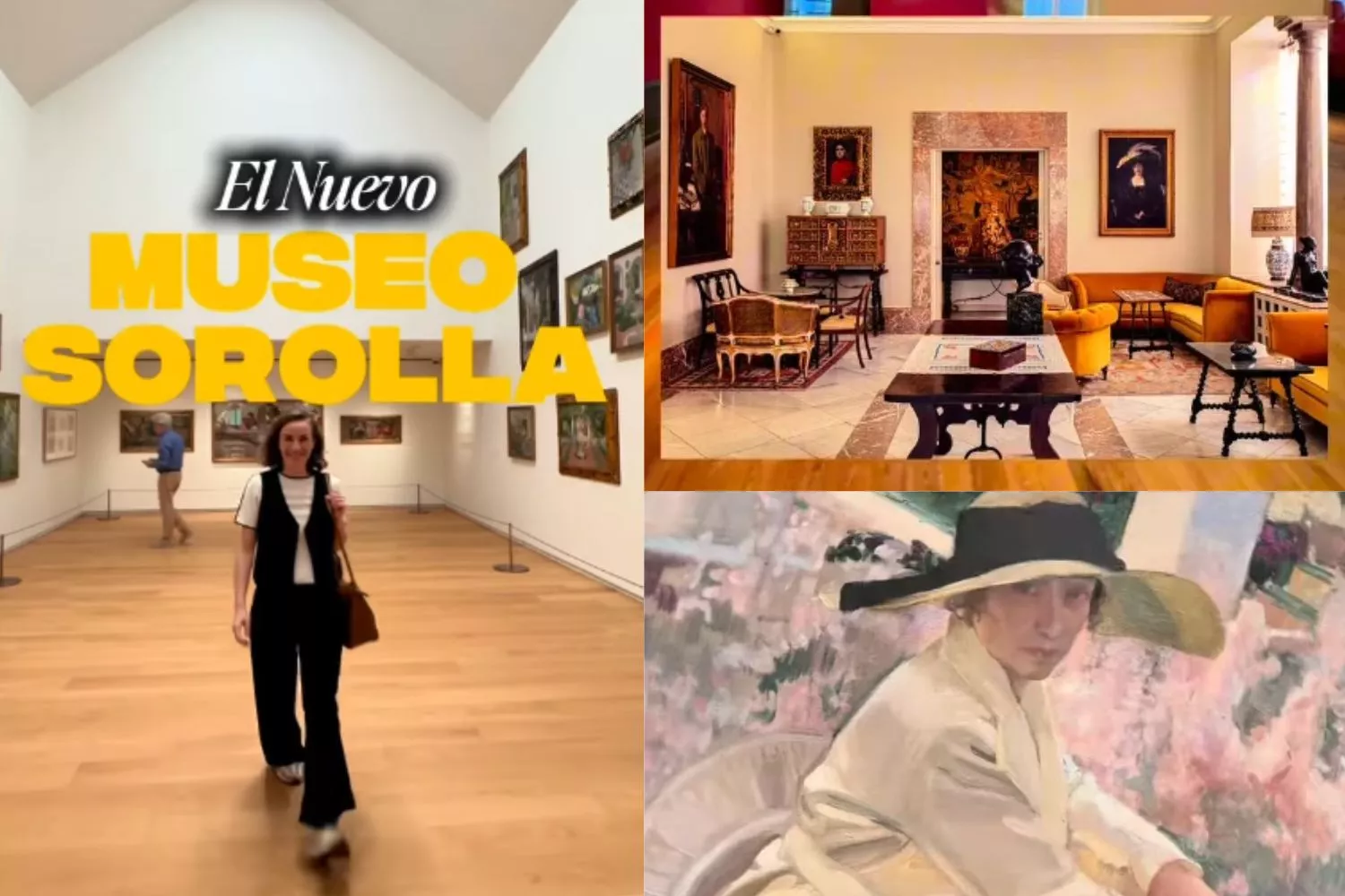 Imágenes del renovado Museo Sorolla de Madrid / Fotomontaje CONSUMIDOR GLOBAL