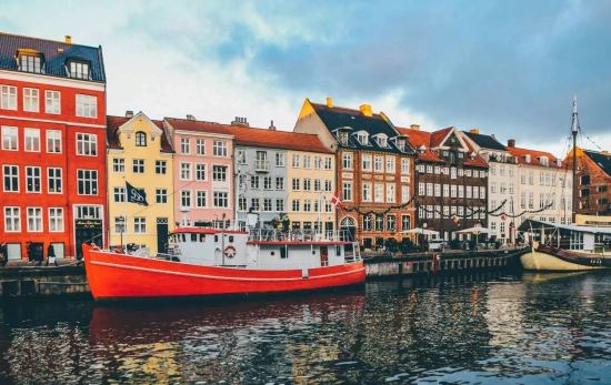 Una vista de Copenaghe