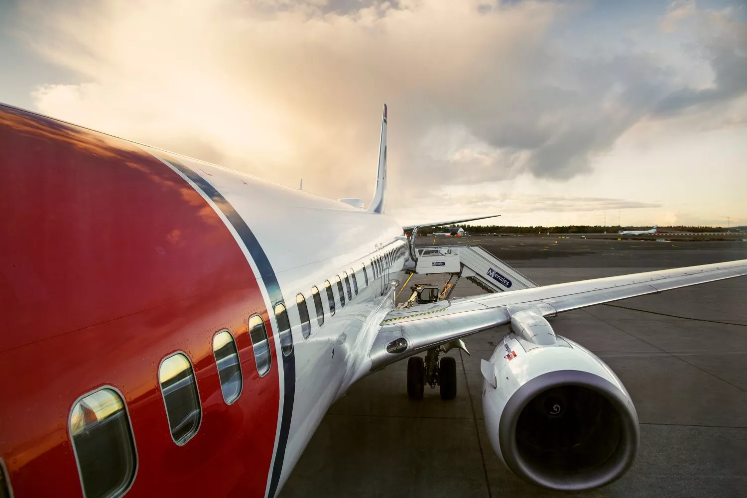 Un avión de Norwegian / NORWEGIAN - X