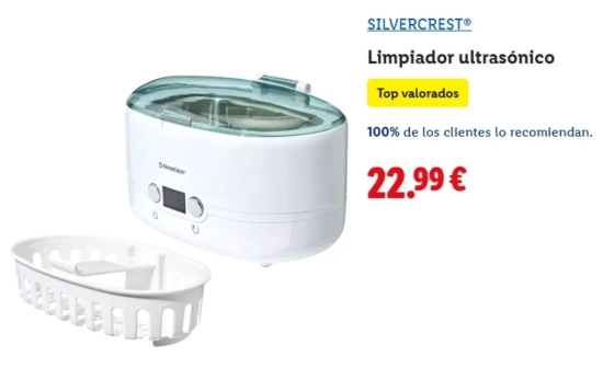 Limpiador ultrasónico/ LIDL Limpiador ultrasónico/ LIDL