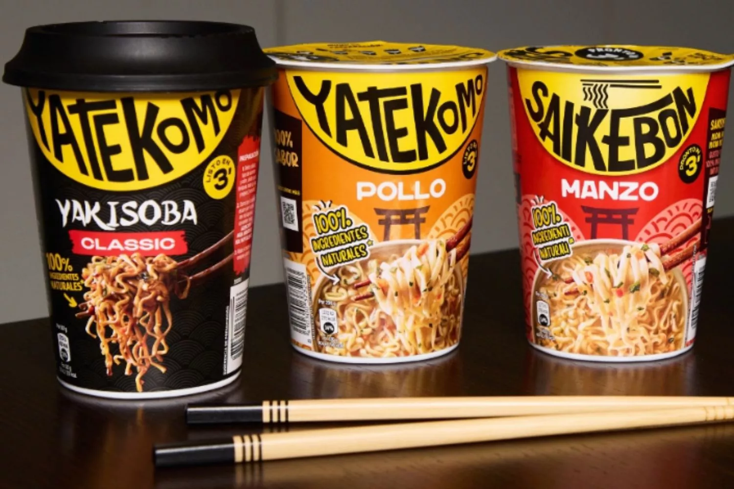 Yatekomo descataloga sus fideos y renueva receta con ingredientes 100% naturales / Fotomontaje Consumidor Global