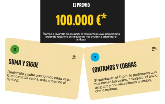 Reto Yatekomo 100.000 euros/ https://sayonara.yatekomo.es/ Reto Yatekomo 100.000 euros/ https://sayonara.yatekomo.es/