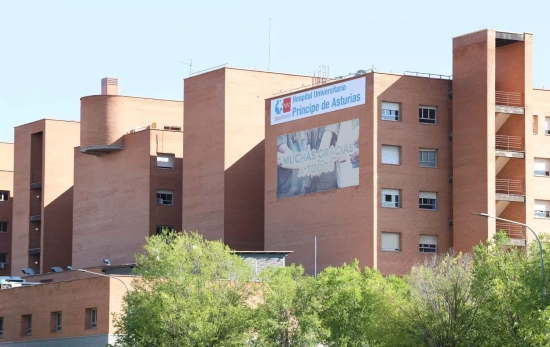 Fachada del Hospital Universitario Príncipe de Asturias