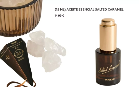 Óleo essencial Salted Caramel/ ZARA HOME Óleo essencial Salted Caramel/ ZARA HOME