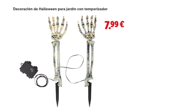 Decoración con temporizador/ LIDL Decoración con temporizador/ LIDL