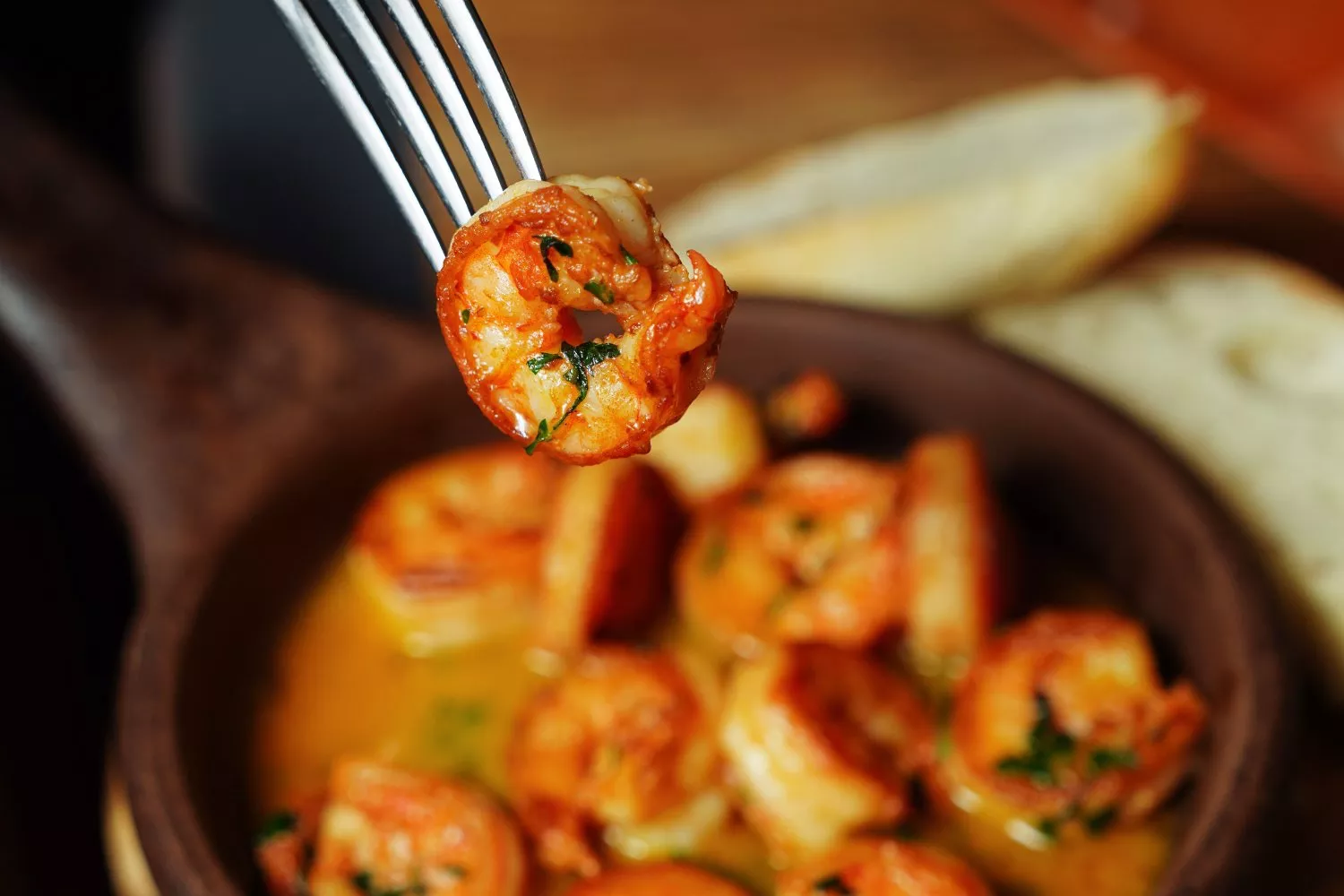 Un plato de gambas   PEXELS