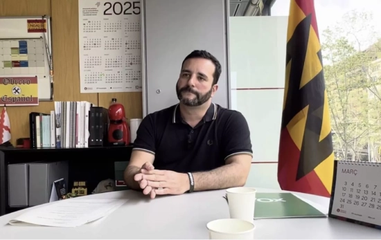 Jordi de la Fuente, concejal de Vox en Sant Adrià de Besòs