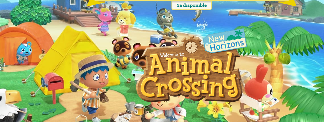 Imagen del videojuego Animal Crossing: New Horizons / Página web del videojuego