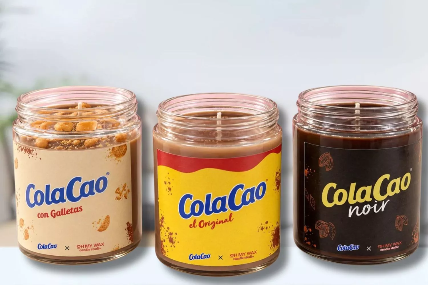 ColaCao y sus nuevas velas de olor a "cacao"/ Fotomontaje Consumidor Global
