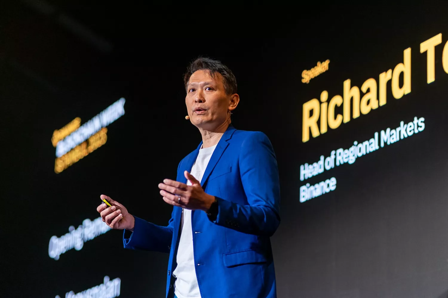 Richard Teng, CEO de Binance