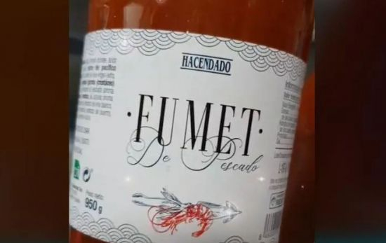 El Fumet de marisco para paella y fideuá de la marca Hacendado que se vende en Mercadona / TIKTOK El Fumet de marisco para paella y fideuá de la marca Hacendado que se vende en Mercadona / TIKTOK