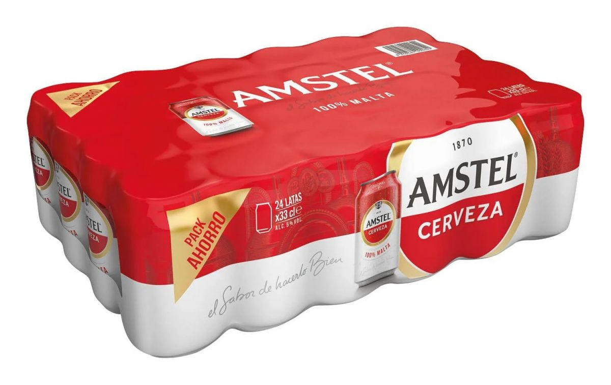 El pack de cervezas Amstel que está en oferta en Lidl / LIDL