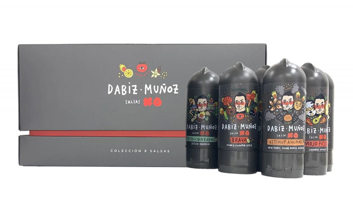 Estuche con las salsas de Dabid Muñoz / EL CORTE INGLÉS