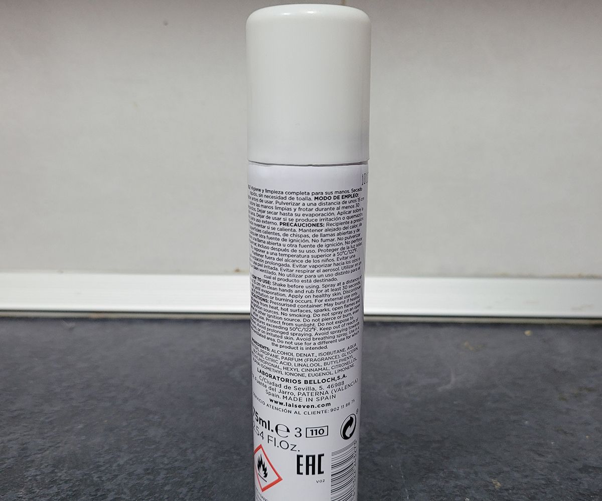 laiseven spray hidroalcoholico