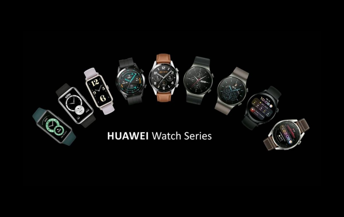 Algunos de los relojes de Huawei / HUAWEI