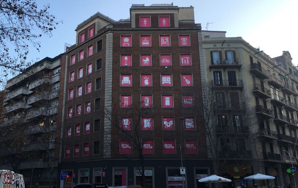 MisterTraster tiene un edificio entero de siete plantas dedicado al alquiler de trasteros en el centro de Barcelona / CG