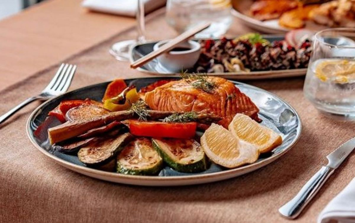 El plato de salmón del nuevo restaurante de Rafa Nadal / RAFA NADAL ACADEMY