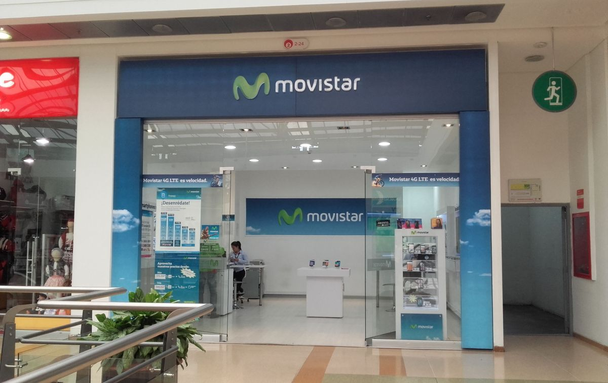 Tienda de Movistar en un centro comercial / Wikimedia Commons Tienda de Movistar en un centro comercial / Wikimedia Commons