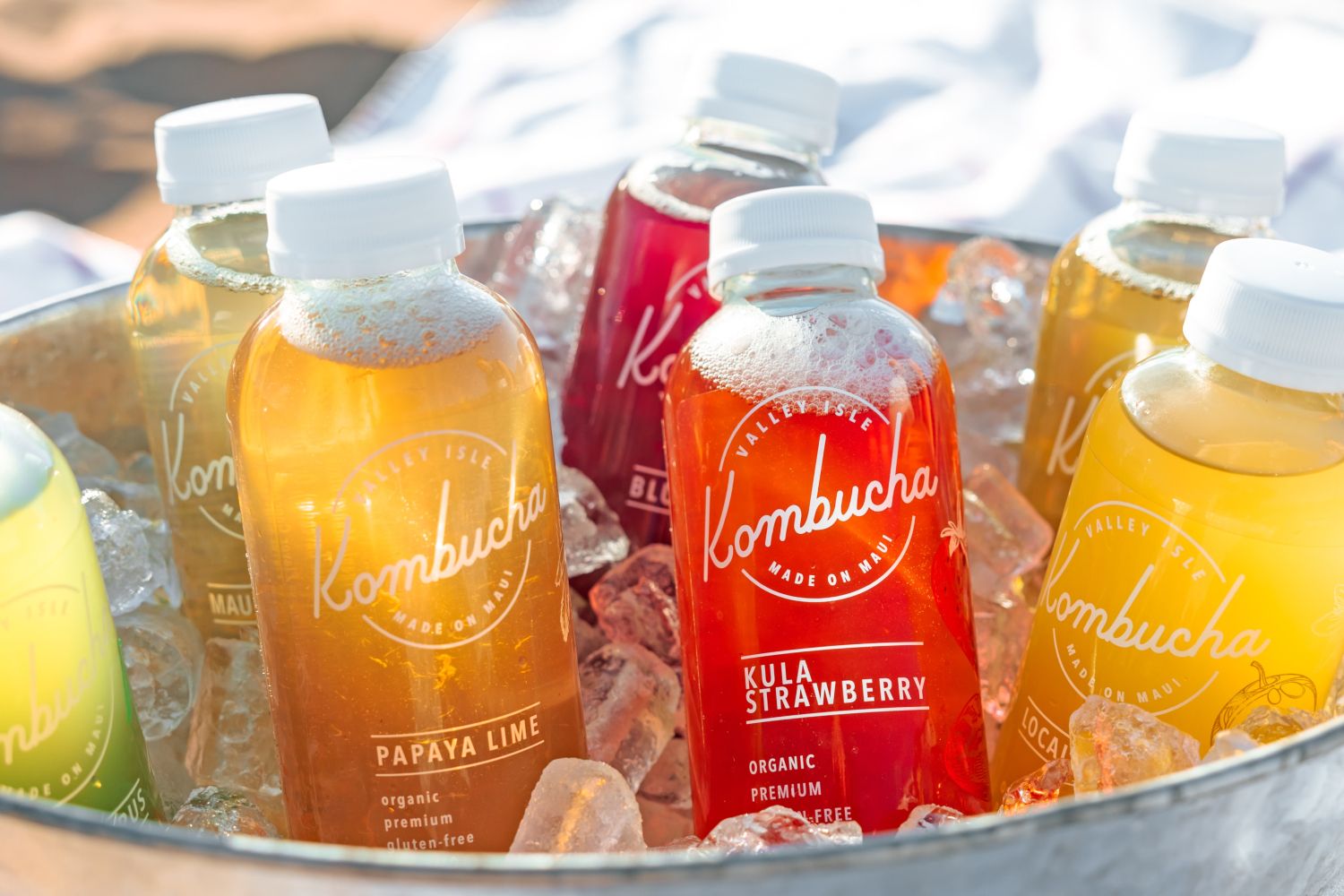 Varios tipos de kombucha / UNSPLASH Varios tipos de kombucha / UNSPLASH