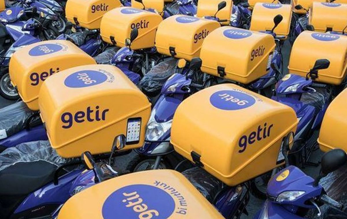 Decenas de motos de la compañía turca de 'delivery' / GETIR