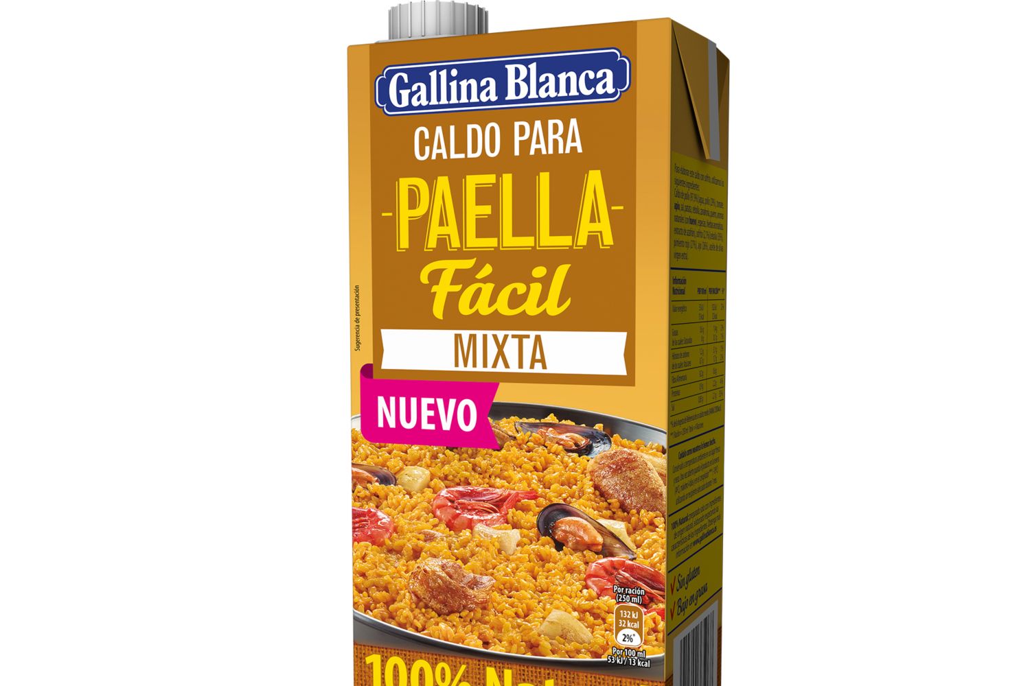 Gallina Blanca Caldo para paella mixta